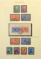 Svájc 1913-1998 Pro Juventute gyűjtemény albumlapokon, magas katalógusérték!! (min EUR 1.750.-)
