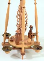 Fa karácsonyi dísz, m: 29 db