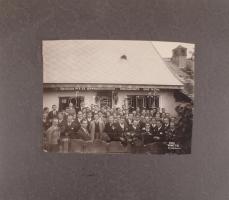 1927 Országos M. F. SZ. Diákkongresszusa, Rimaszombat, 1927. IX./16., fotó kartonon, Foto Winter Rim...