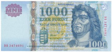 2005. 1000Ft "DB 3474691" T:UNC Adamo F55F1