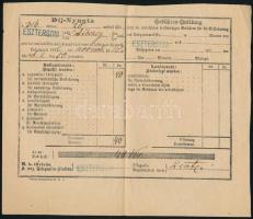 1872 Díjnyugta "ESZTERGOM"