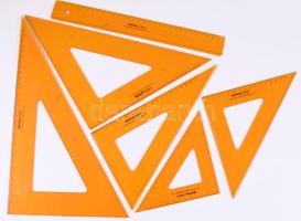 6 darab Rotring vonalzó.