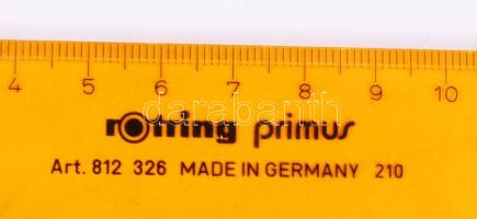 6 darab Rotring vonalzó