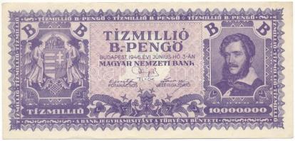 1946. 10.000.000BP T:AU kis sarokhajtások Adamo P38