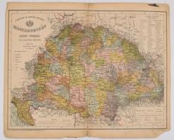 cca 1890-1900 3 db térkép: A Magyar Szent Korona országai, Osztrák-Magyar Monarchia, A Kárpát-tartom...