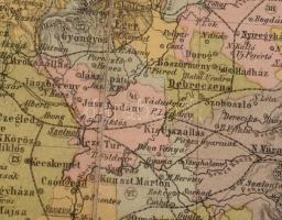 cca 1890-1900 3 db térkép: A Magyar Szent Korona országai, Osztrák-Magyar Monarchia, A Kárpát-tartom...