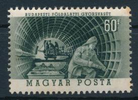 1953 Metró 60f számvízjellel (rozsda / stain)