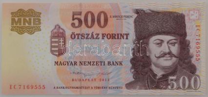 2013. 500Ft "EC 7169555" T:UNC Adamo F54G2