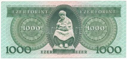 1993. 1000Ft "E 15922351" T:F szép papír
Adamo F47.1