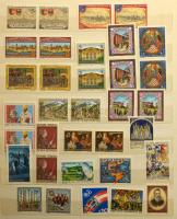 Ausztria 1.310 db bélyeg az 1970-1990-es évekből 2 db nagy berakóban, közte blokkok, kisívek