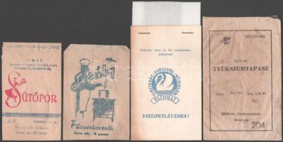 Tyúkszemtapasz, Biogal Gyógyszergyár Debrecen, tartalommal + Patyolat, Sirály fűszerkeverék, Sütőpor tasakok