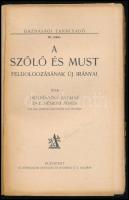 Osztrovszky Antalné - Dr. E. Németh Ágnes: A szőlő és must feldolgozásának új iránya. Bp., Athenaeum...