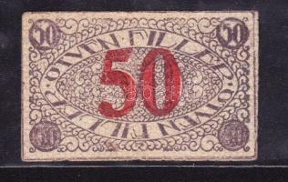 1920 Pécs 50f szükségpénz T:II