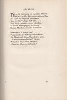 Werfel, Franz: 
Der Gerichtstag in fünf Büchern.
[Lipcse] (Leipzig, 1919). Kurt Wolff Verlag (Druc...
