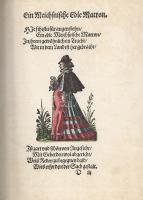 Amman, Jost: 
Das Frauentrachtenbuch: Im Frauwenzimmer wirt vermeldt von allerley schönen Kleidunge...