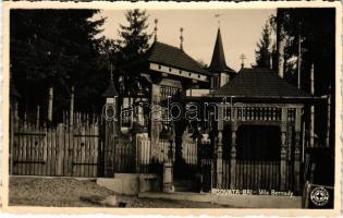 1938 Szováta-fürdő, Baile Sovata; Bernády villa, székely kapu / villa. photo (EK)