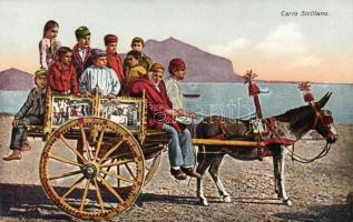 Sicilian donkey cart