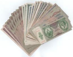 Vegyes 27db-os pengő bankjegy tétel T:F,VG