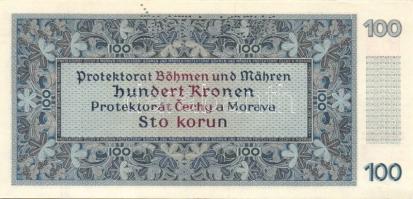 Német 3. Birodalom/Cseh-Morva Protektorátus 1940 1K, 5K, 50K, 100K, 100K(2.kiadás) teljes sor! &quot...