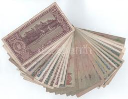 Vegyes 31db-os pengő bankjegy tétel T:F,VG közte néhány jobb állapotú és szép papír