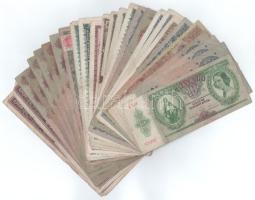 Vegyes 27db-os pengő bankjegy tétel T:F,VG