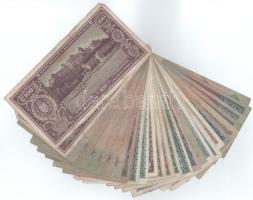 Vegyes 27db-os pengő bankjegy tétel T:F,VG