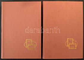 2 db Philux 16 fekete lapos A/4 berakó újszerű állapotban, barna borítóval