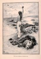 Defoe Dániel: Robinson Cursoe élete és visszontagságai. Átdolgozta Gaal Mózes. Paget Walter százhusz...