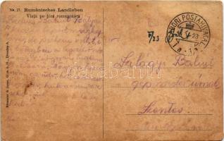 1944 Rumänisches Landleben, Viata pe téra romanesca. Römmler &amp; Jonas / román folklór / Roman...