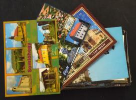 100 db MODERN magyarországi város képeslap / 100 modern Hungarian town postcards