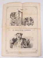 1861 Bolond Miksa humoros lap II. évf 11. szám