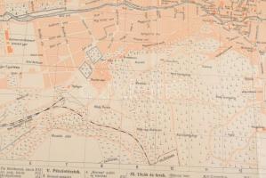 1928 Miskolc thjf. város térképe. Tervezték: Szűcs Sándor és Dr. Vigyázó János, készítette: Tóvári J...