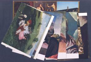 10 db modern festménylap