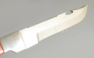 Masszív vadászkés, h: 29 cm