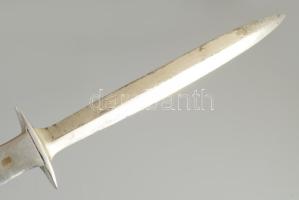 Retro levélbontó kés, h: 24 cm