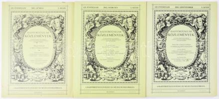 A Hadtörténeti Közlemények 125. évfolyamának 1., 2., 3., száma. Bp., Hadtörténeti Múzeum és Intézet. Kiadói papírkötés, jó állapotban.