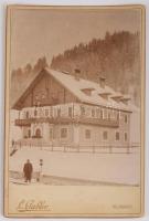 cca 1880-1910 Külföldi városokat, tájakat, épületeket ábrázoló keményhátú fotók, összesen 37 db, veg...