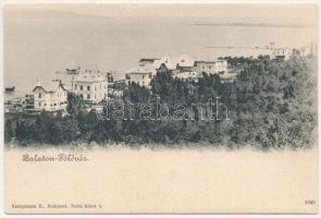 Balatonföldvár, villasor. Kampmann H. kiadása