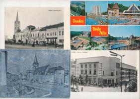 ERDÉLY - 16 db MODERN város képeslap / TRANSYLVANIA - 16 modern town postcards