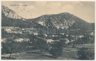 Csobánka, látkép. Majer Jakab kiadása