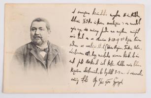 1904-1905 György Aladár (1844-1906) író, újságíró, kultúrpolitikus, műfordító, művelődéstörténész, a...