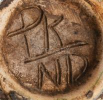 Bokály. PKND jelzéssel, cca 19. sz., füle hiányzik., sérült, javított, m: 22,5 cm