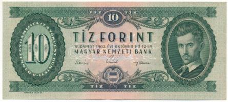 1969. 10Ft "A 254 083566" T:F szép papír Adamo F3