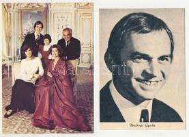 SZÍNÉSZEK, HÍRES EMBEREK - 44 db MODERN képeslap, közte fotók / ACTORS, FAMOUS PEOPLE - 44 modern po...