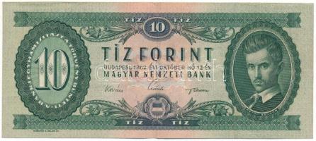 1969. 10Ft "A 294 007310" T:F szép papír Adamo F3