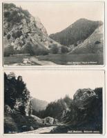 Blatnica, Blatnicai-völgy, Blatnická dolina (Turóc, Turiec); - 4 db régi fotó képeslap / 4 pre-1945 photo postcards (Foto Ruml)