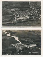 10 db RÉGI franciaországi légi felvétel / 10 pre-1945 French aerial photo postcards
