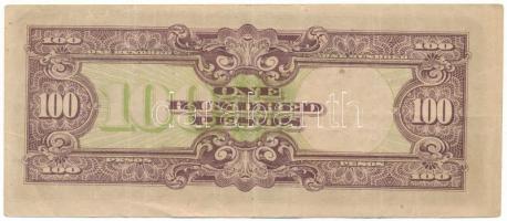 Fülöp-szigetek / Japán megszállás 1944. 100P "12 0571425" T:F
Philippines / Japanese occu...