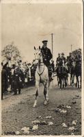 Kassa Entry of the Hungarian troops and Horthy photo So.Stpl (fl)