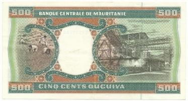 Mauritánia 1991. 500O "J 009 91168" T:F szép papír
Mauritania 1991. 500 Ouguiya "J 0...